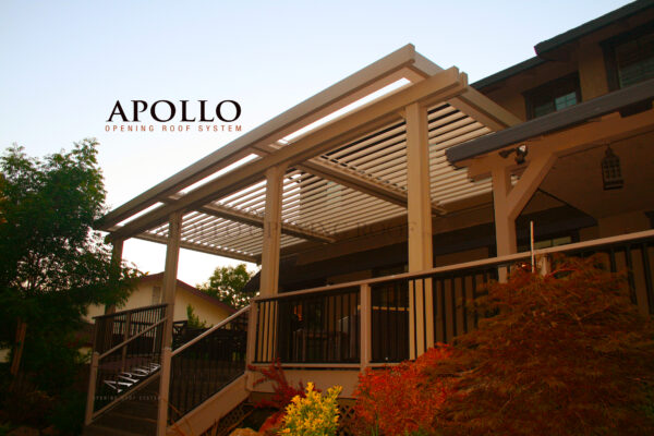 motorized louvered patio cover installed by Patio Perfections in Ione, CA