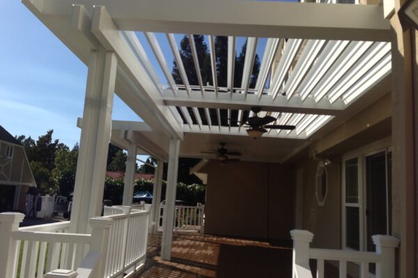 Open Louvers installed in Roseville, CA