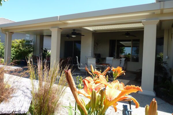 lewis louver system installed by Patio Perfections Inc. in Roseville, CA