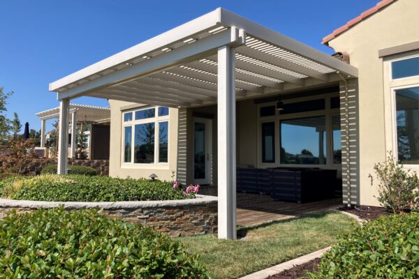 Lattice Combination Patio Cover Design, Roseville, CA