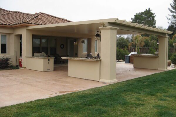 Custom patio cover design in Lincoln, CA
