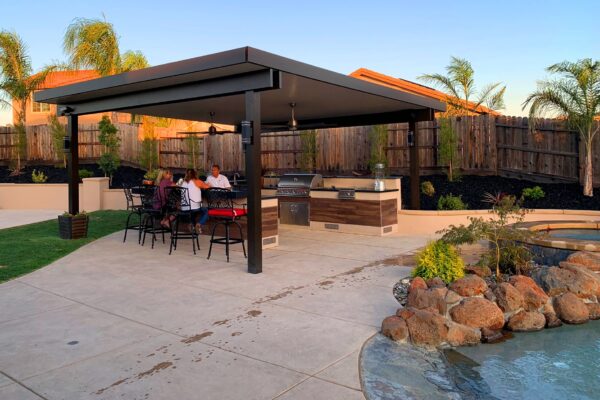 Extruded Frame Apollo Opening Roof System Installed in Roseville, CA