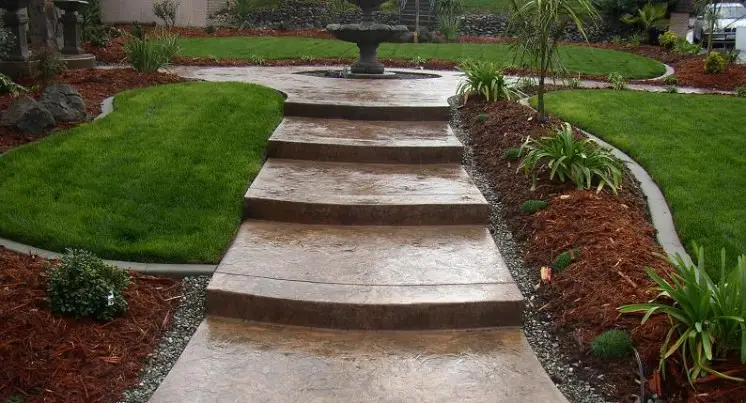 Decorative Concrete Added on to Job in Roseville, CA