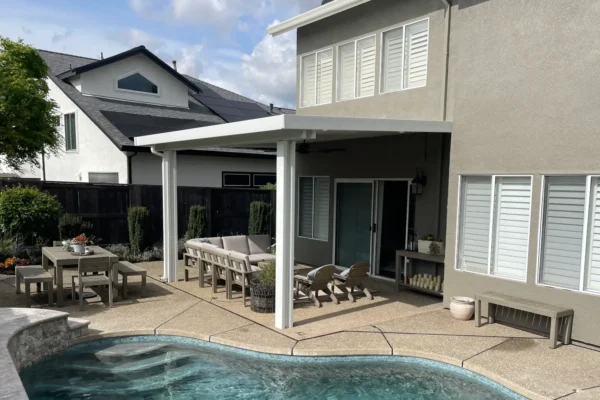 Solid Insulated Patio Cover, Rocklin, CA
