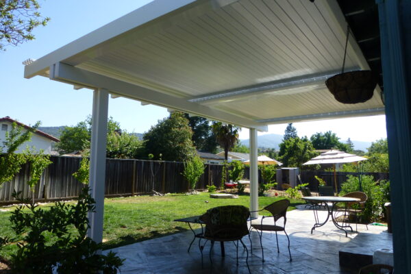 Apollo Opening Roof in Roseville backyard