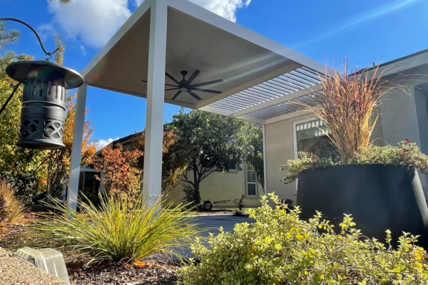 Extruded Post Insulated Roof Patio Combination installed in Folsom, CA