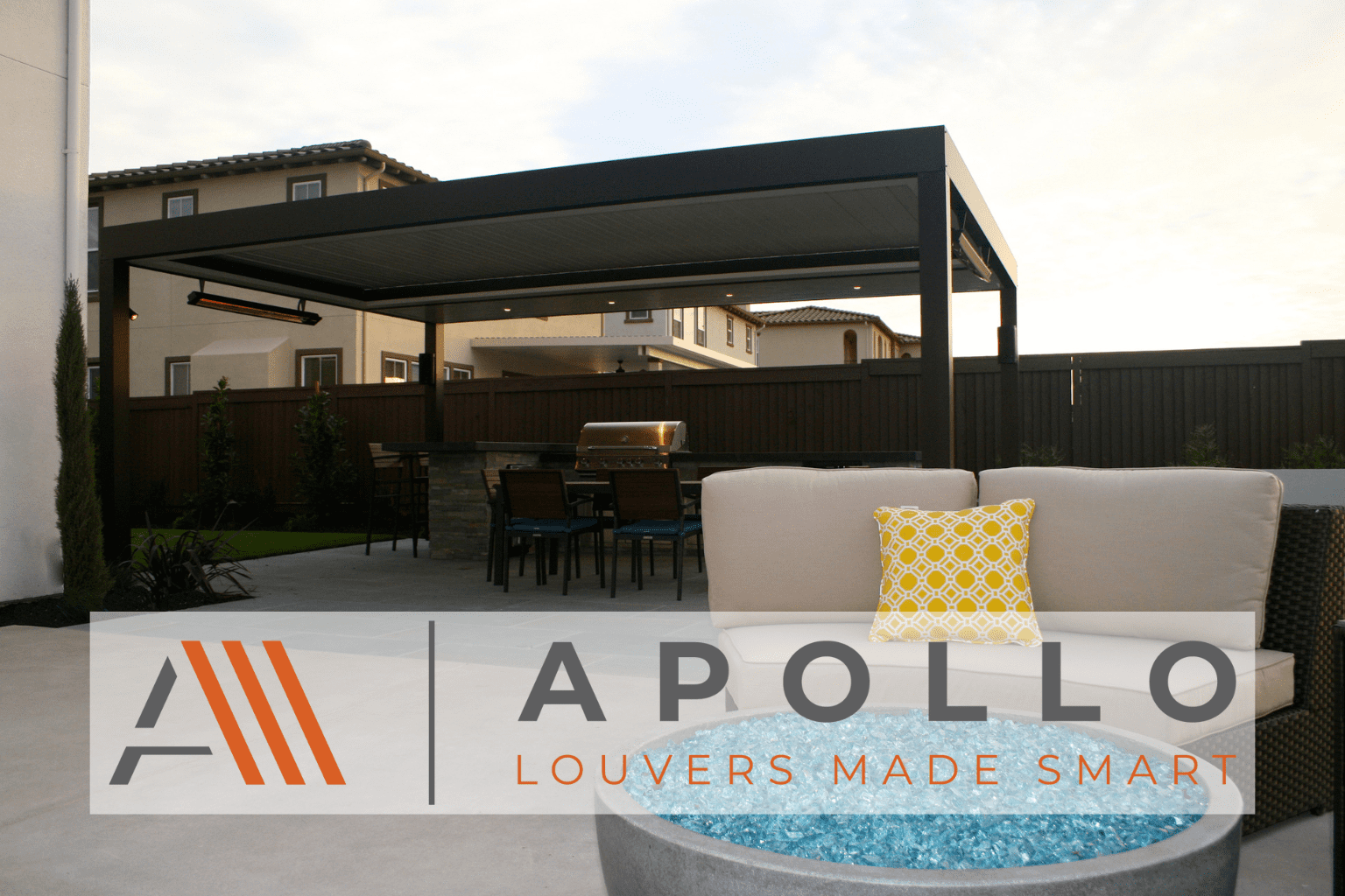 Apollo Louvered Roof System in Roseville, CA